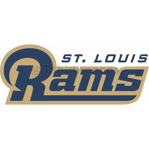 St. Louis Rams T-shirts Iron On Transfers N762